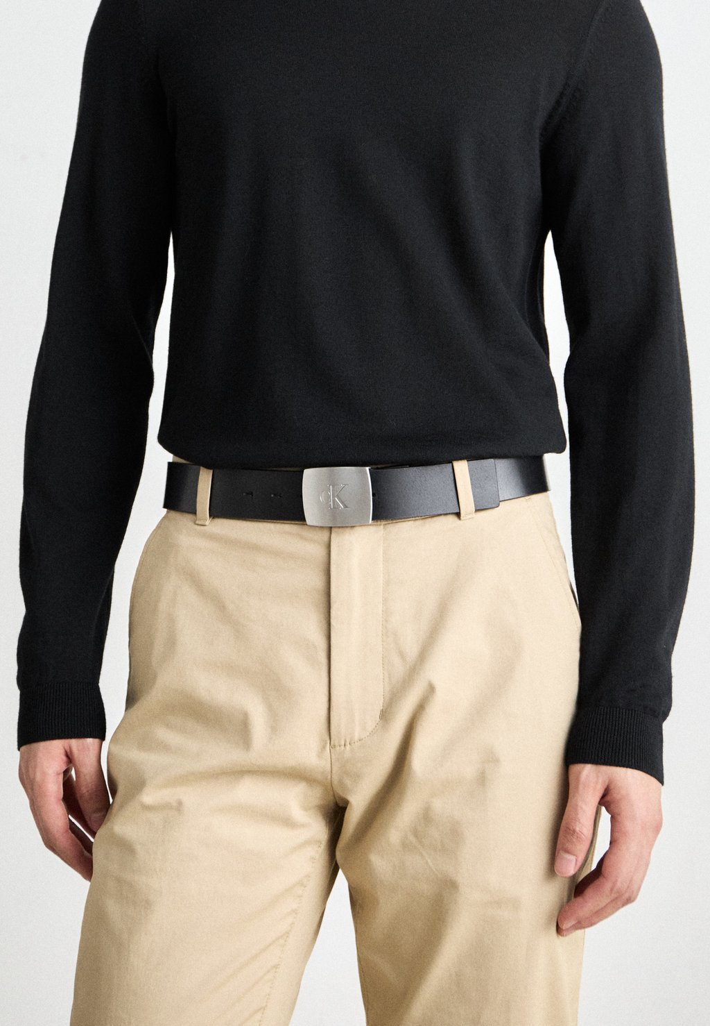 

Ремень CLAMP BUCKLE Calvin Klein Jeans, черный