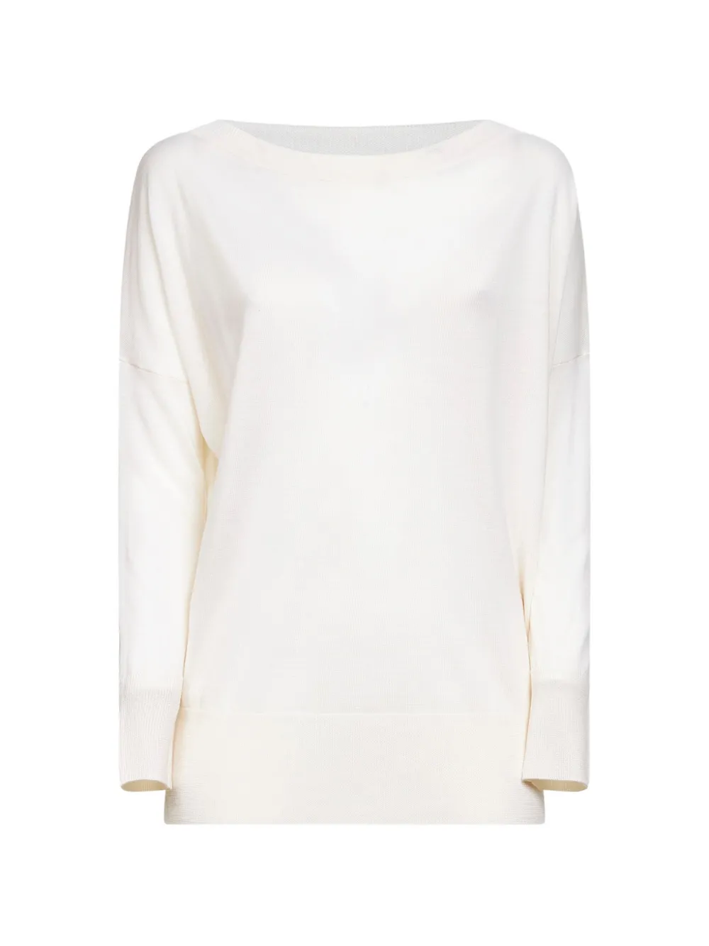 

Джемпер с вырезом лодочка P.A.R.O.S.H., белый