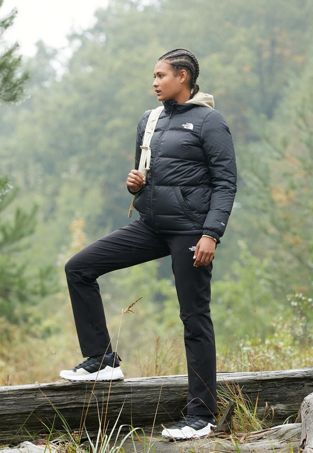 

Пуховик ДИАБЛО The North Face, черный