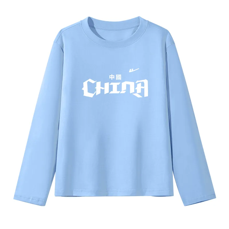 Футболка для детей с круглым вырезом WARRIOR, Iron Gray/White China — фото 4