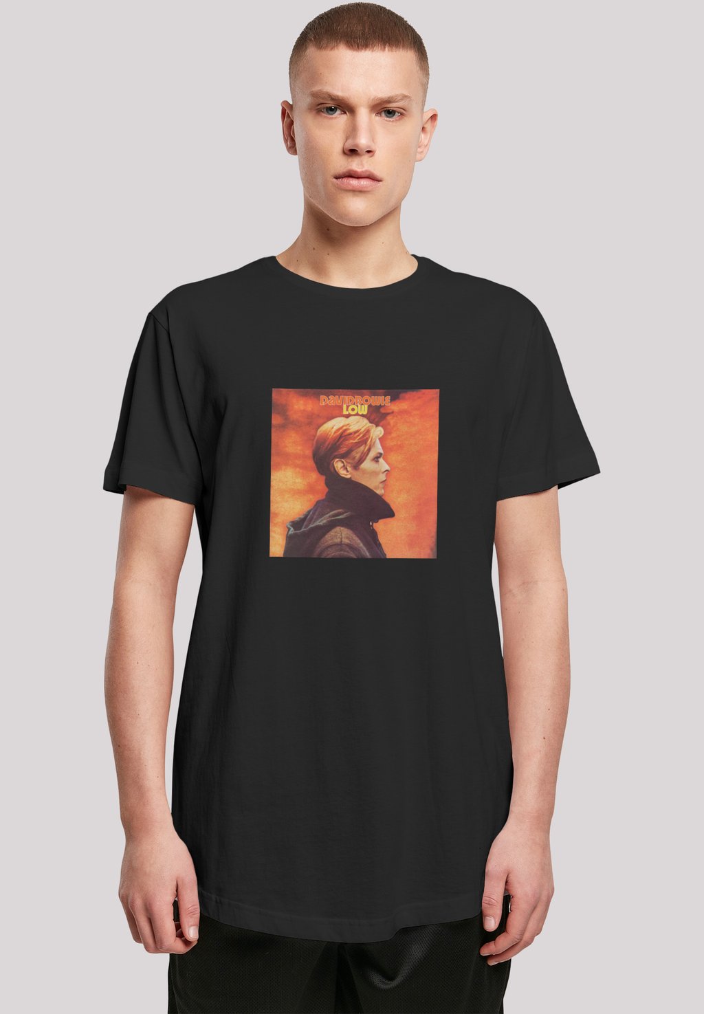 

Футболка с принтом DAVID BOWIE F4NT4STIC, черный