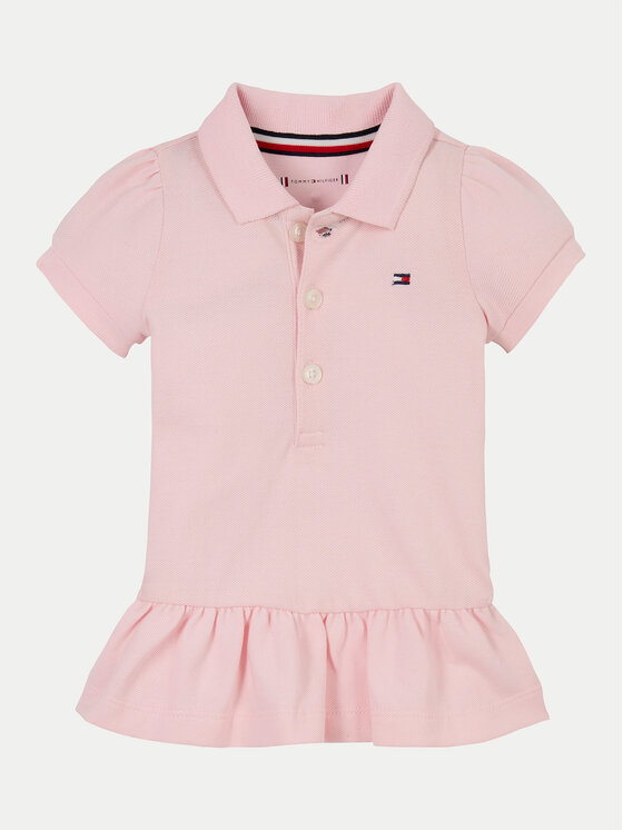 

Платье на каждый день обычный крой KN0KN02045 Tommy Hilfiger, розовый