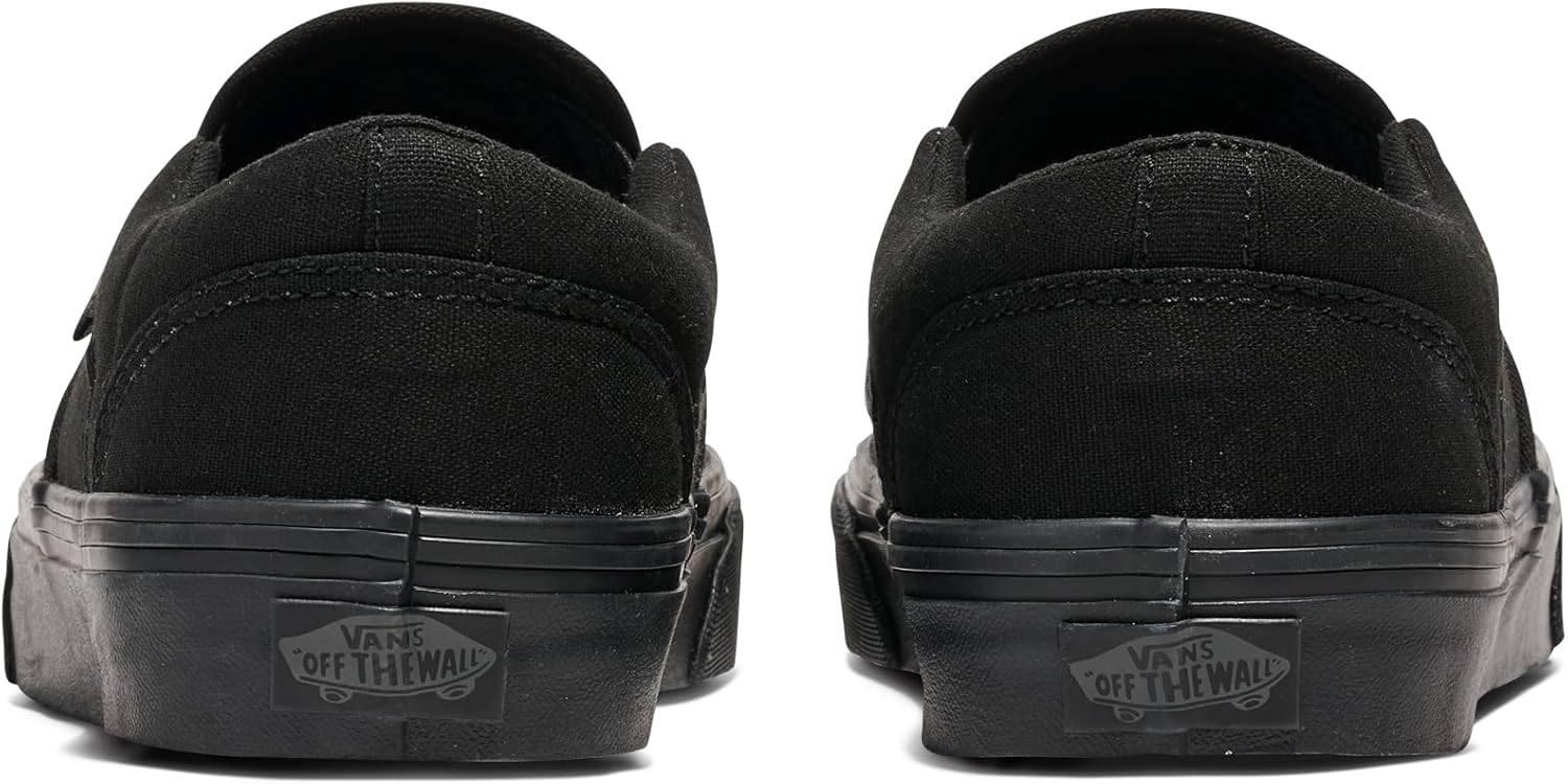Мужские слипоны Vans Asher, черный — фото 3