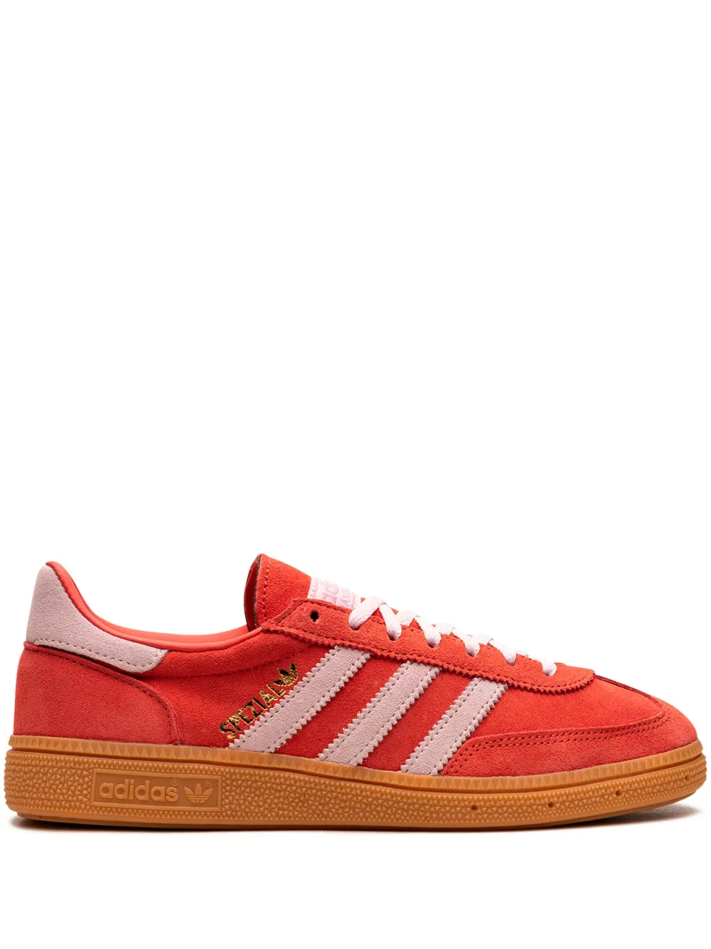 Кроссовки Handball Spezial Bright Red Clear Pink Adidas, красный