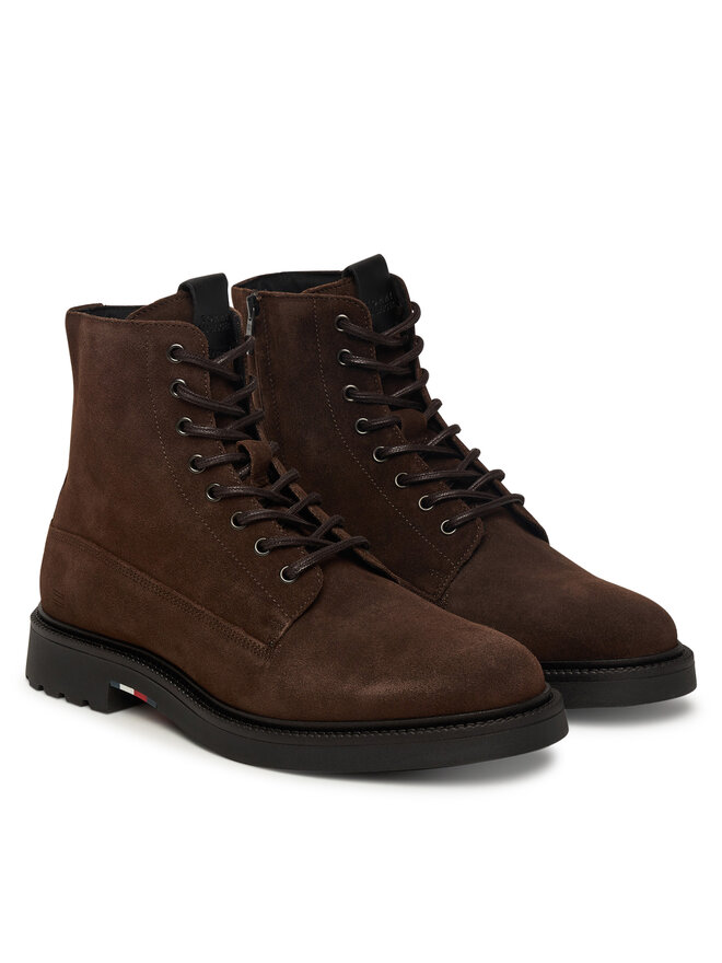 Сапоги Comfort Lwt FM0FM05594 Tommy Hilfiger, коричневый — фото 2