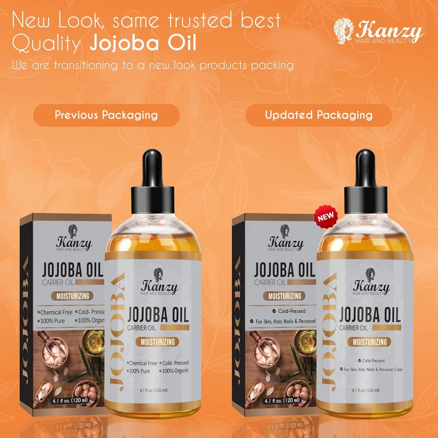 Органическое масло жожоба для волос и кожи от Kanzy Kanzy Hair And Beauty — фото 2