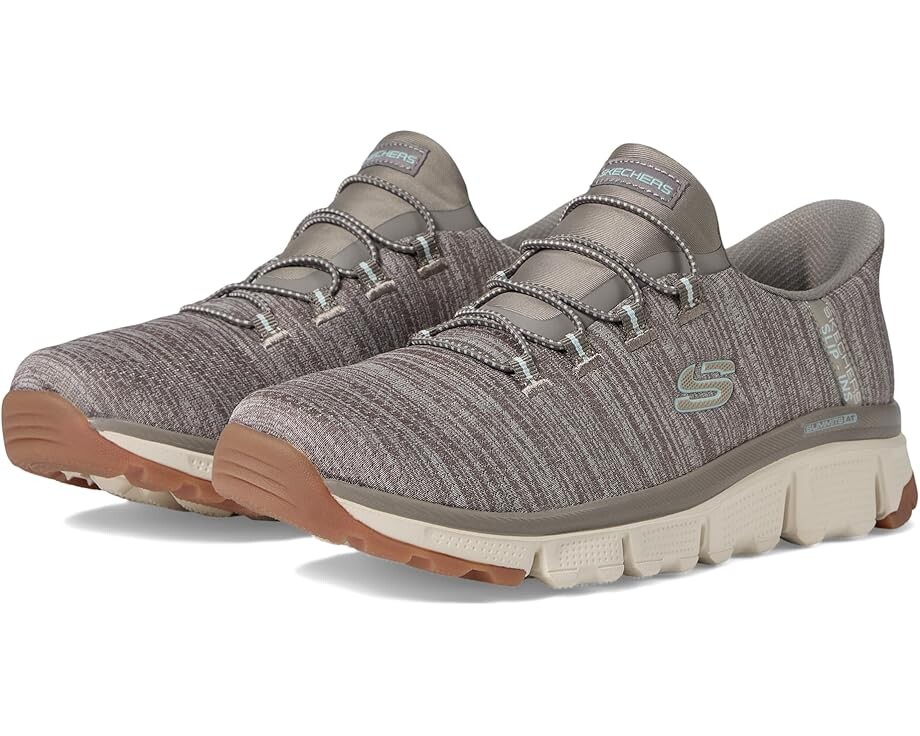 Кроссовки SKECHERS Summits At Sespe Hands Free Slip-Ins, цвет Brown Multi