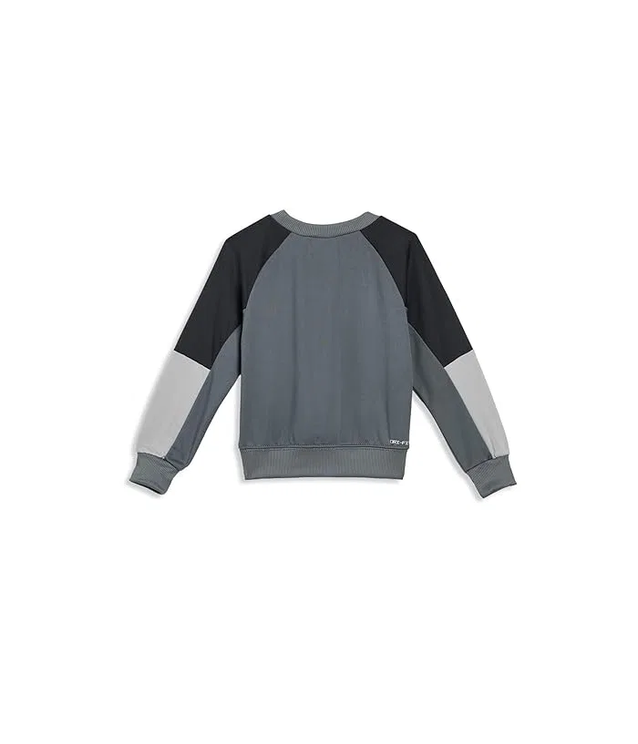 Спортивный комплект Lifestyle Essentials флис Nike Kids, Cool Grey/Aurora Blue/Psychic Blue — фото 2