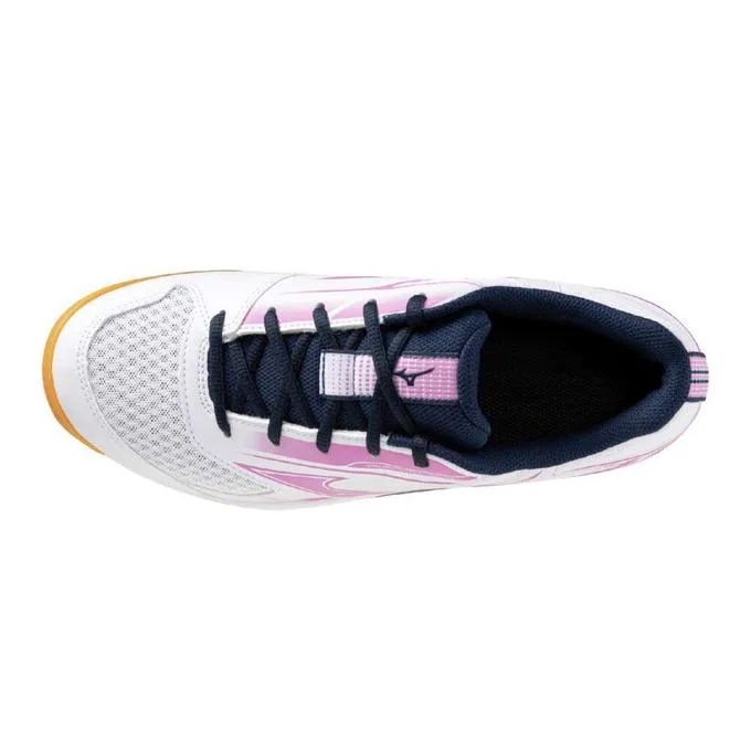 Кроссовки для настольного тенниса «Crossmatch Smash» от Mizuno, 02 White X Pink X Navy — фото 3