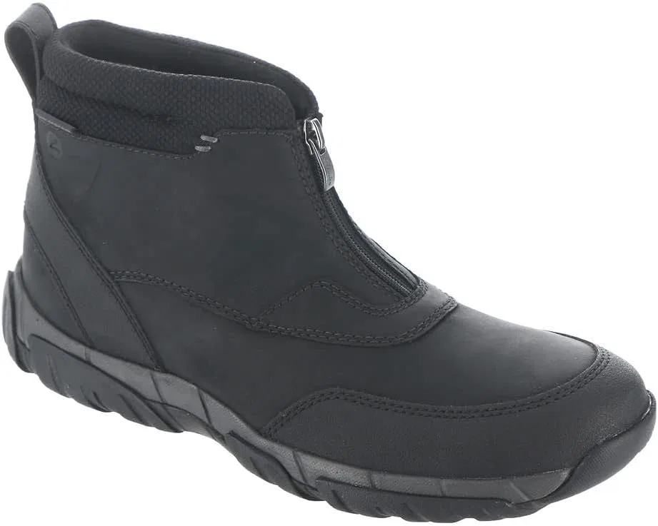Мужские ботильоны Clarks Grove Zip II, Black Leather