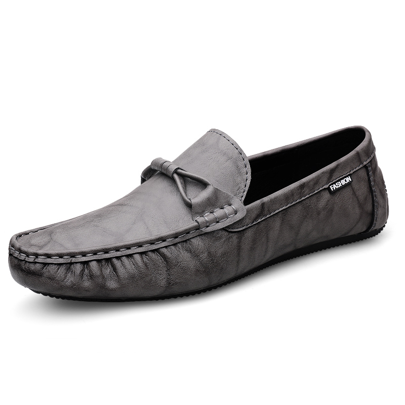 

KUPE Мокасины мужские серые, цвет Gray