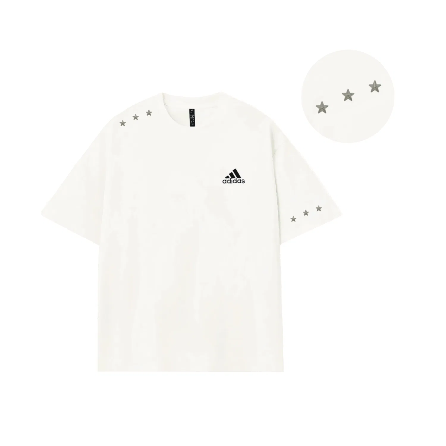 Футболка Adidas MUST HAVES T-Shirt белая — фото 4