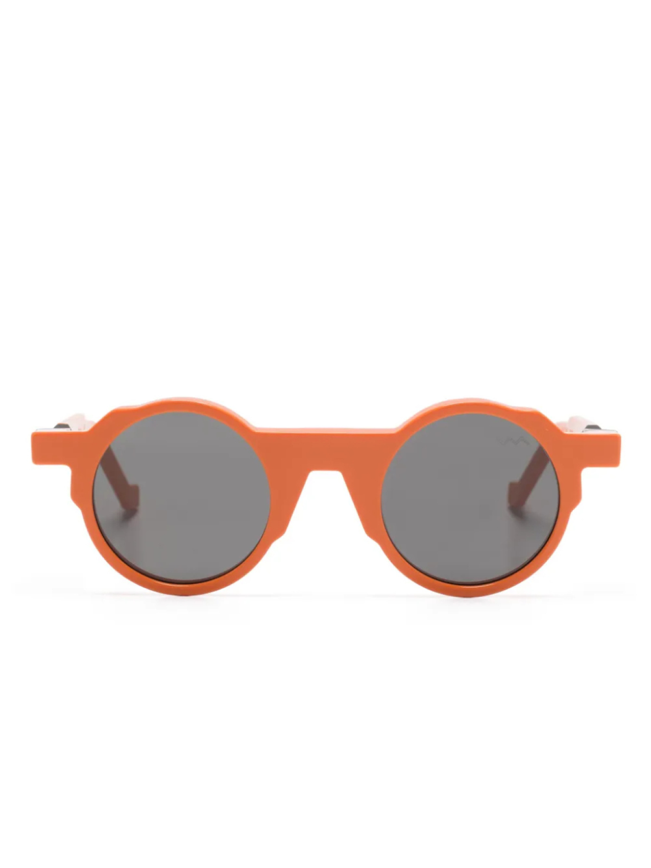 

VAVA Eyewear солнцезащитные очки в круглой оправе, оранжевый