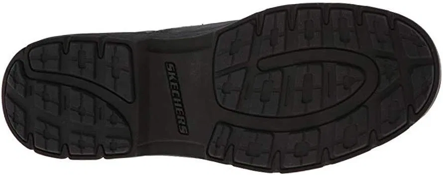 Лоферы Skechers, Black Leather — фото 4