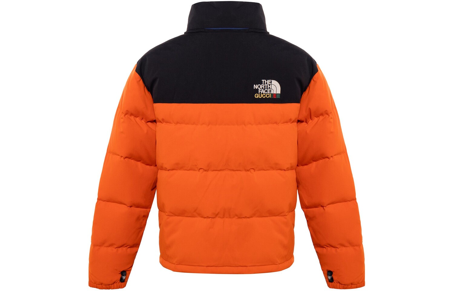 Пуховик мужской The North Face X Gucci, оранжевый — фото 2