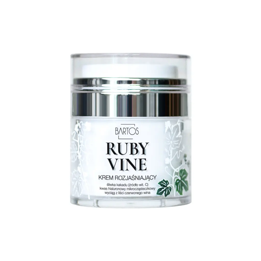 

Осветляющий крем для лица с натуральным витамином с Bartos Ruby Vine, 50 гр