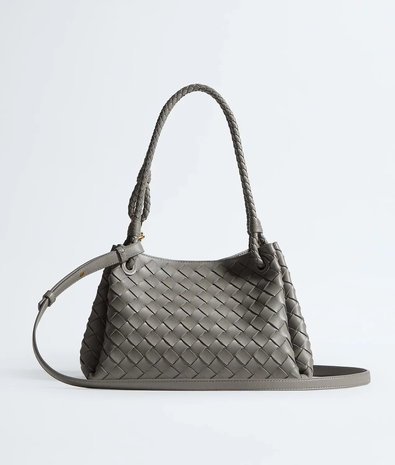 Парашют BOTTEGA VENETA, серый — фото 4