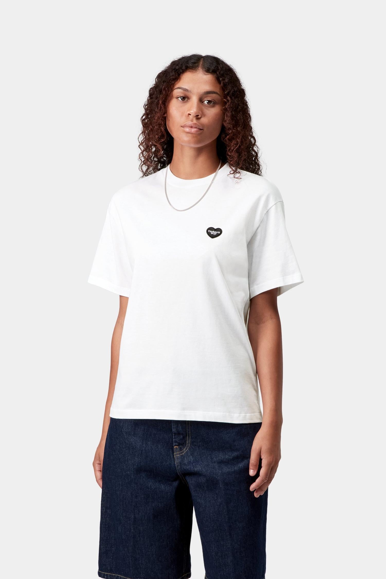 

Женская футболка с нашивкой «Сердце» Carhartt, мультиколор