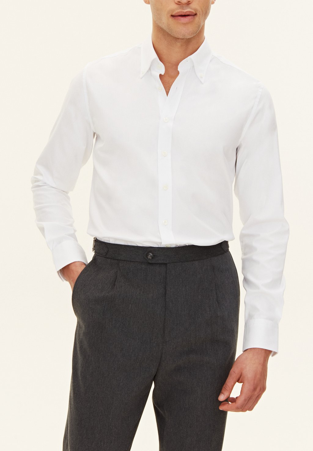 

Элегантная рубашка SLIM FIT Oscar Jacobson, белый