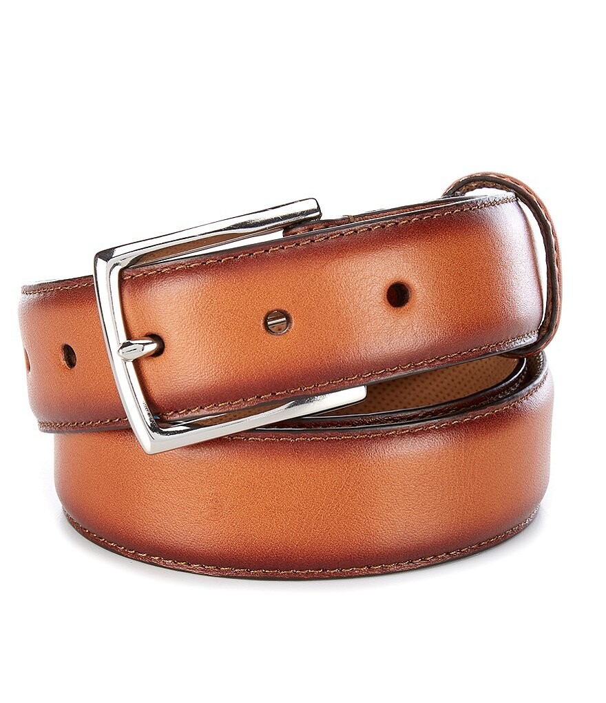 

Кожаный ремень Cole Haan Harrison Grand, бежевый