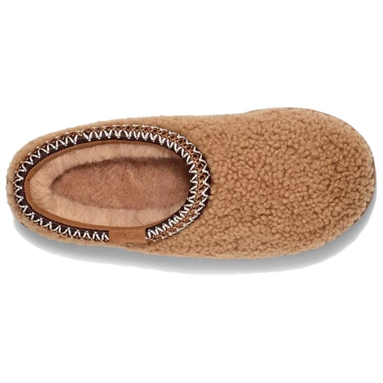 Мюли женские Tasman Maxi Curly, каштановые, женские Ugg, коричневый — фото 4