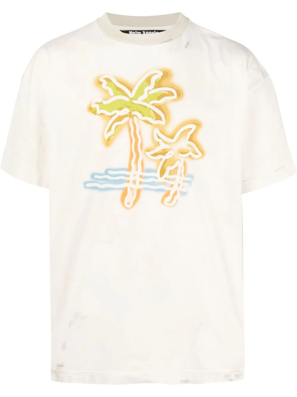 

Футболка с логотипом PALM ANGELS, нейтральный