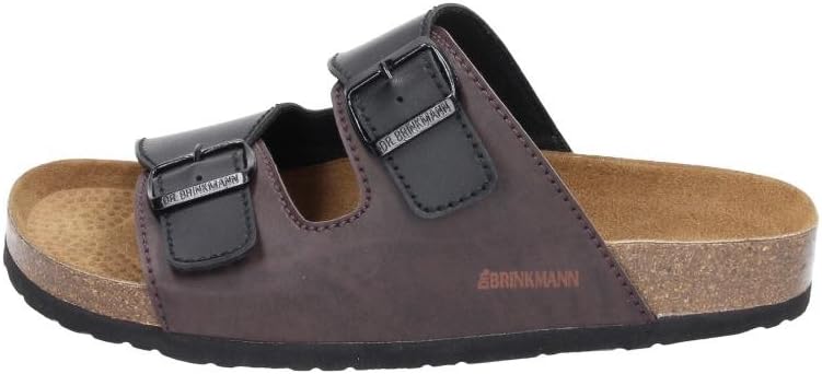 Мужские мюли Dr. Brinkmann, 39,5 EU, белый/черный — фото 2