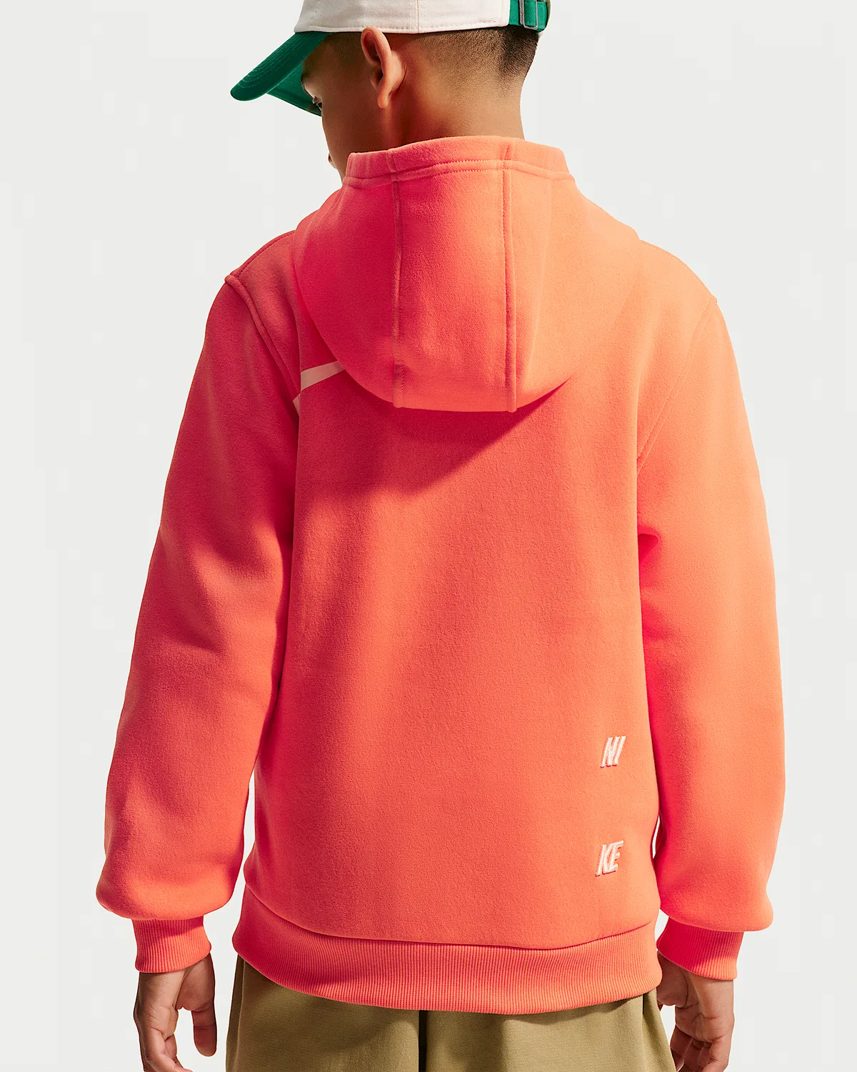 Детская худи Nike Sportswear Club, Turf Orange/Arctic Orange — фото 2