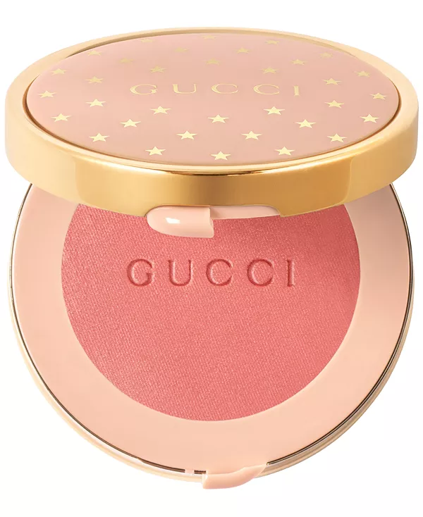 Blush de beauté сияющие матовые румяна Gucci, 04 - bright coral