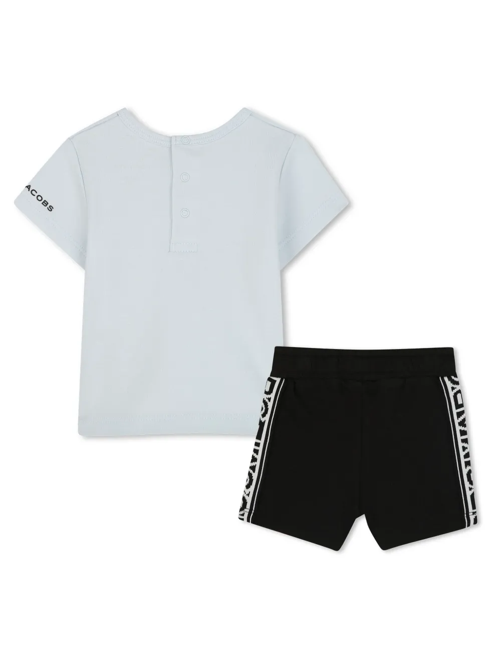 Комплект из футболки и шортов Marc Jacobs Kids, синий — фото 2