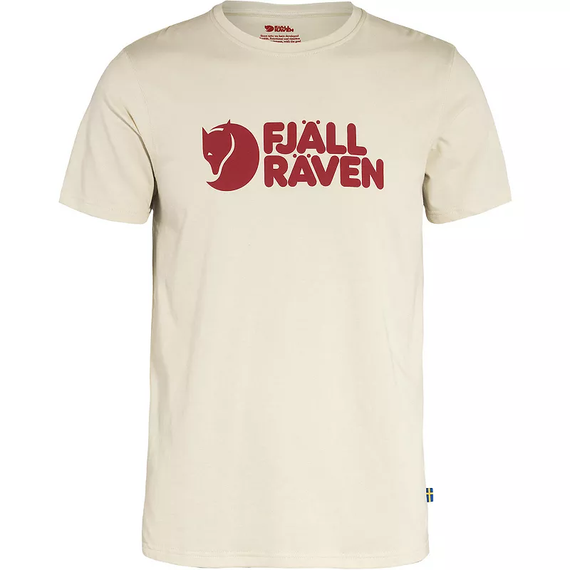 

Мужская футболка с логотипом Fjallraven, цвет Chalk White
