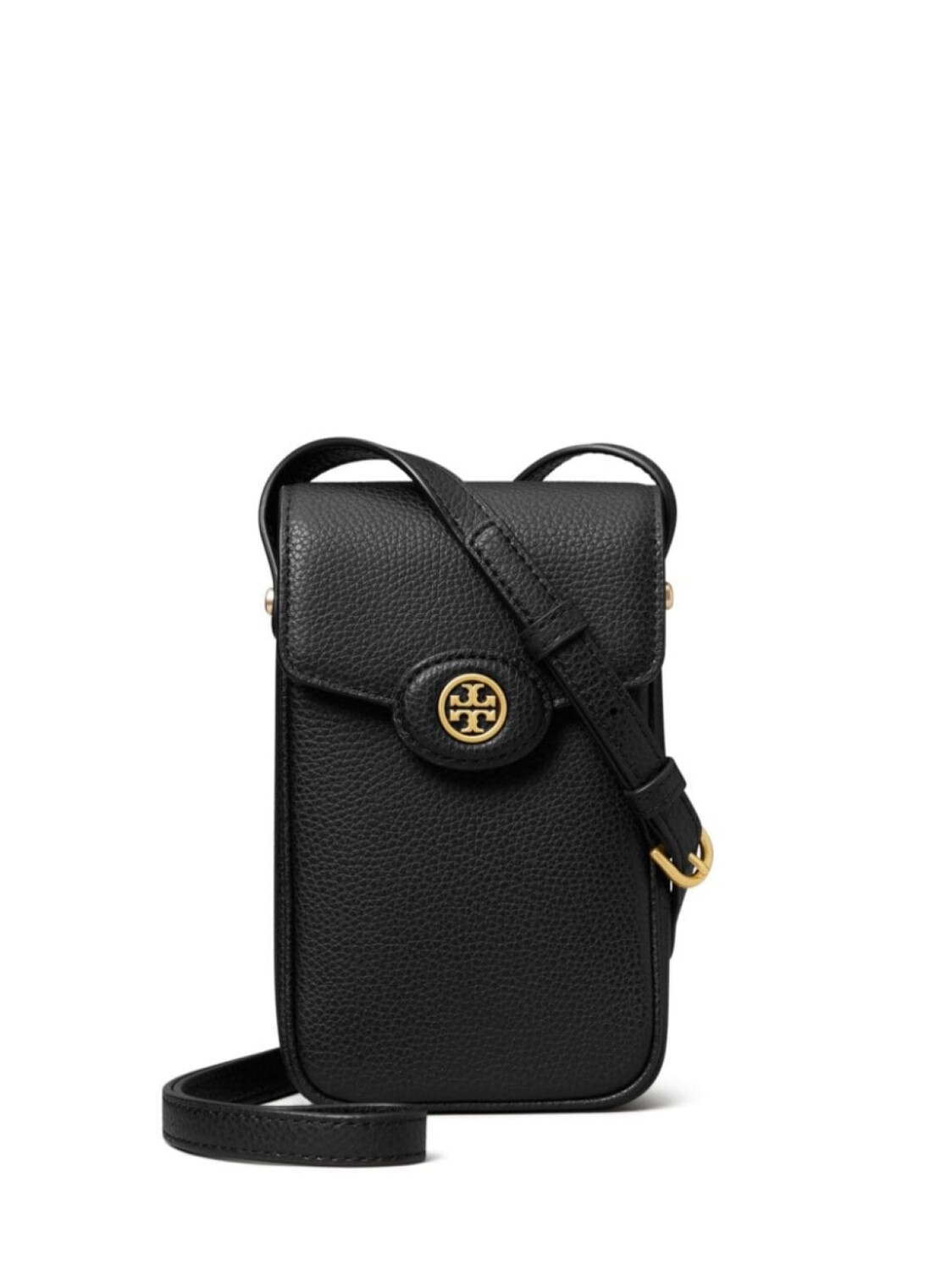 

Tory Burch мини-сумка Robinson с логотипом, черный