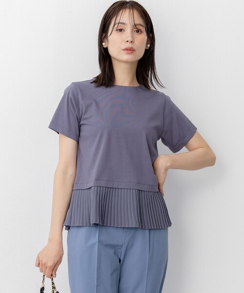 

Футболка, крой оверсайз, бренд Kumikyoku, цвет серый