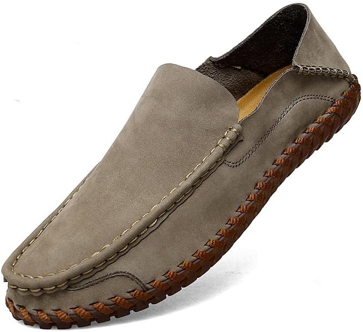 

Кожаные лоферы SWZEC Bennett, хаки