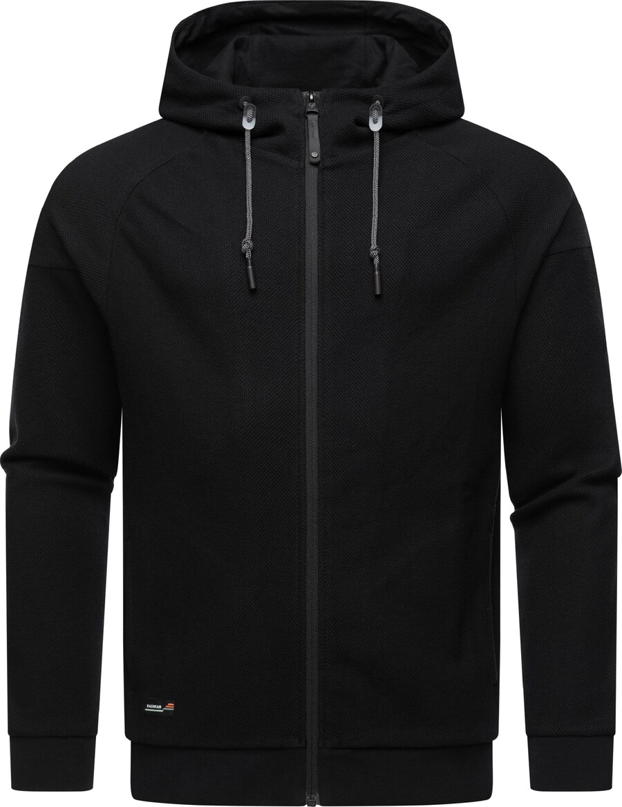 

Толстовка с капюшоном на молнии Ragwear Dreyner, черный
