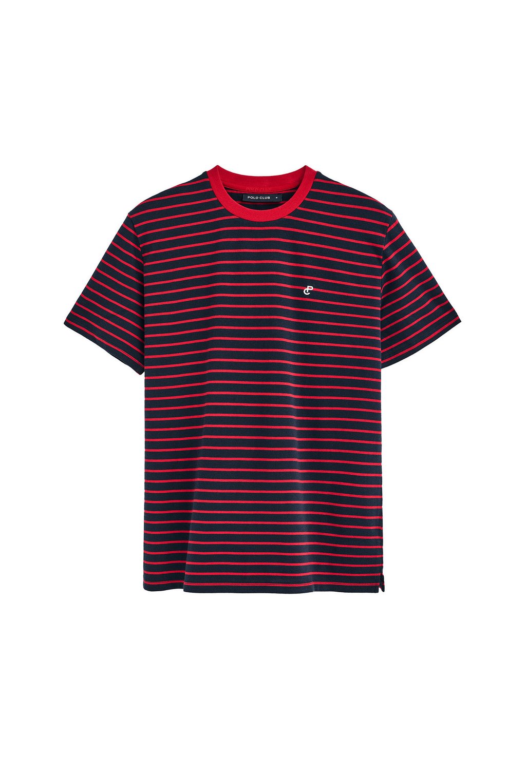 

Футболка с принтом STRIPES SHORT SLEEVE CREWNECK M SS RF UN KEANU Polo Club, красный