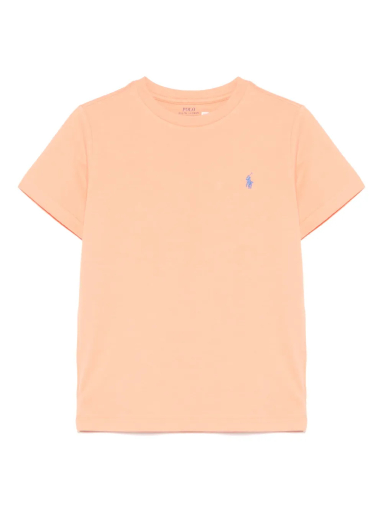 

POLO RALPH LAUREN KIDS рубашка с декором Polo Pony, оранжевый