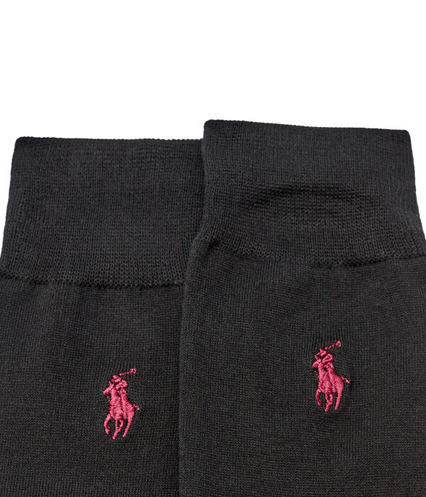 Носки 2 шт. Polo Ralph Lauren, черный — фото 4