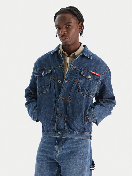 

Джинсовая куртка regular fit All Ride Denim Jkt EQYJK04177 Quiksilver, синий