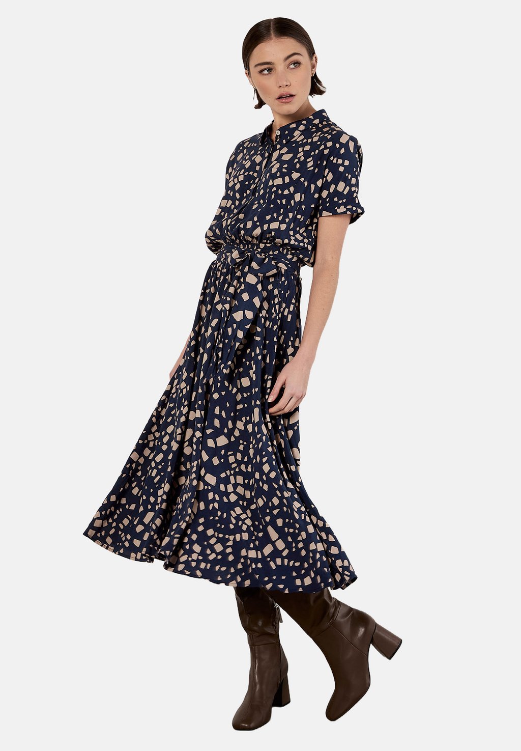 

Платье-рубашка Apricot, темно-синий