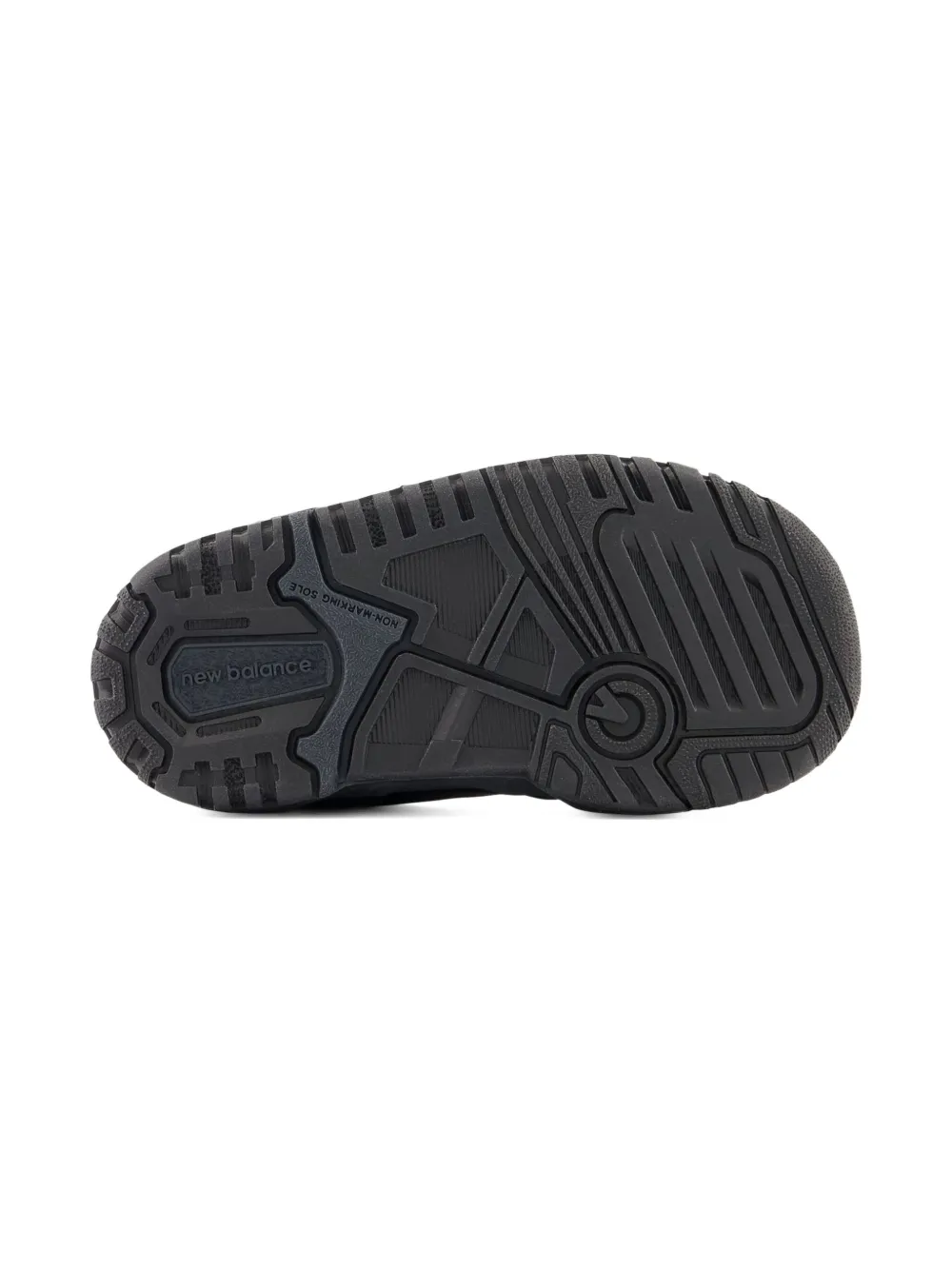 Кроссовки 550 на шнуровке New Balance Kids, черный — фото 3