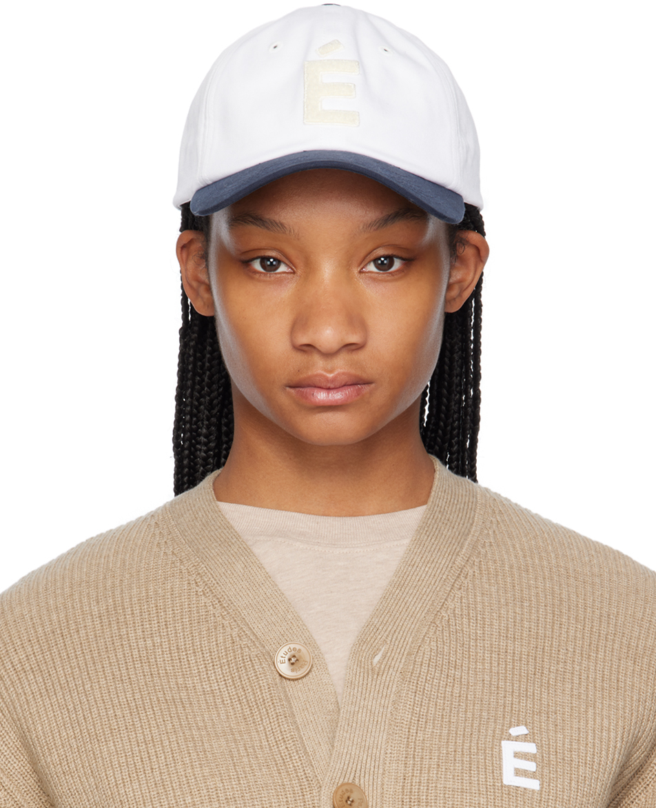 

Кепка с нашивками белого и темно-синего цветов etudes