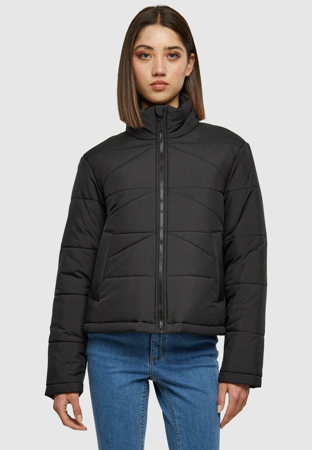 

Куртка зимняя Arrow Puffer Urban Classics, черный