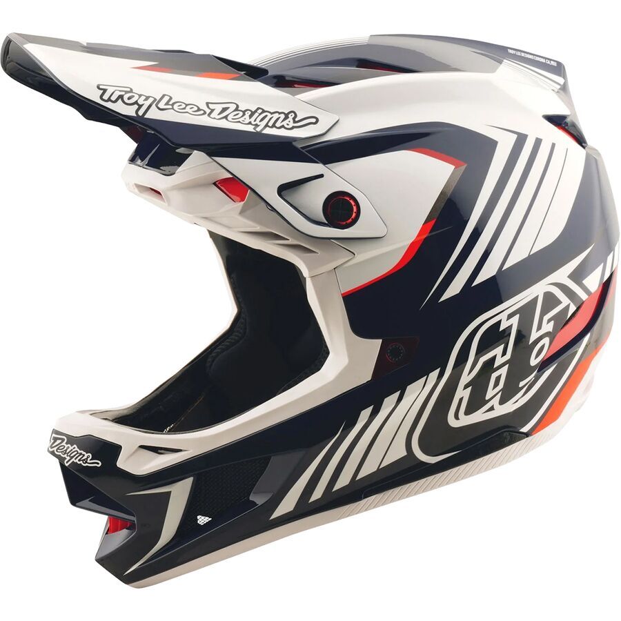 

Шлем Troy Lee Designs D4 Polyacrylite Troy Lee Designs, Qualifer Blue/White