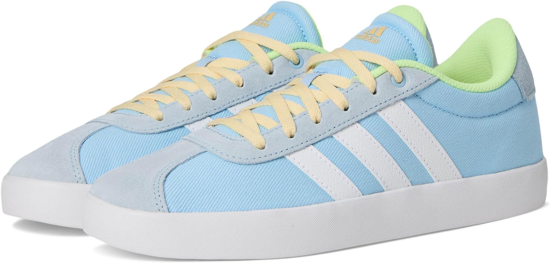 

Кроссовки Adidas Kids VL Court 3.0 Shoes, Clear Sky/White/Yellow