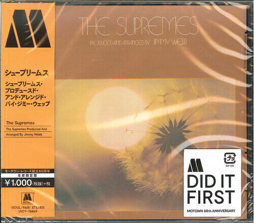 

CD диск Supremes: The Supremes Produced & Arranged By Jimmy Webb (1972)