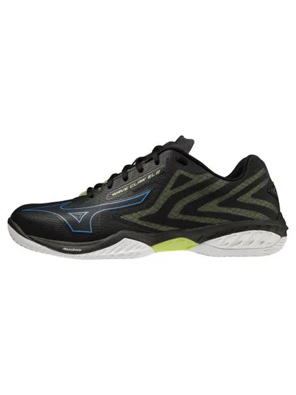 Кроссовки для бадминтона «Wave Claw EL 2» от Mizuno, Black X Blue X Yellow