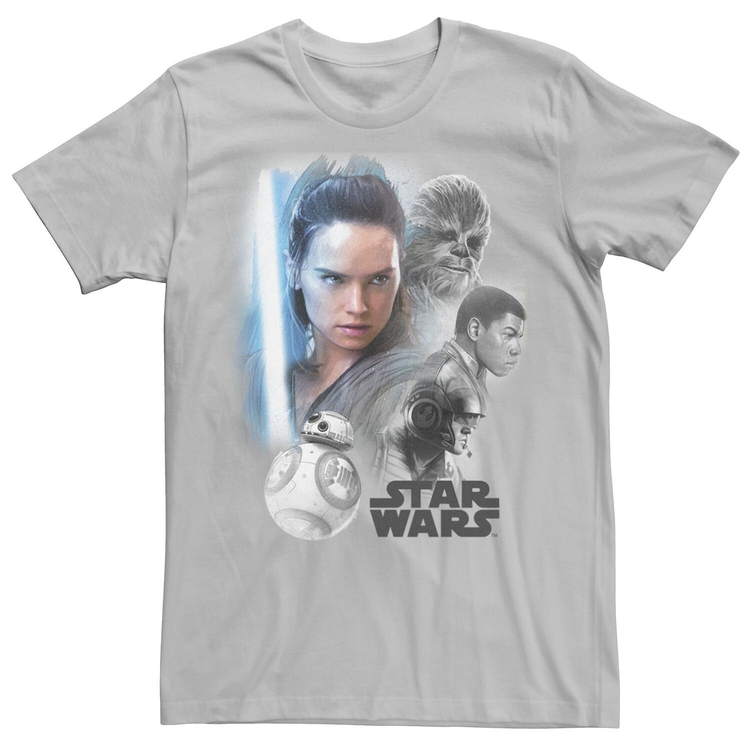 

Мужская футболка с рисунком Last Jedi The Real Heroes Star Wars