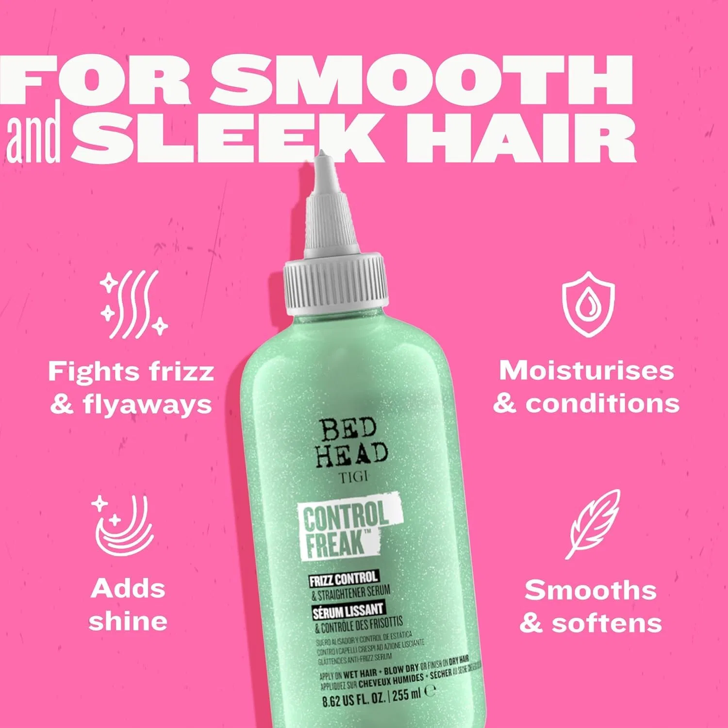 Сыворотка-выпрямитель против пушистости «Control Freak Serum» от BED HEAD by TIGI, 250 мл Tigi — фото 3