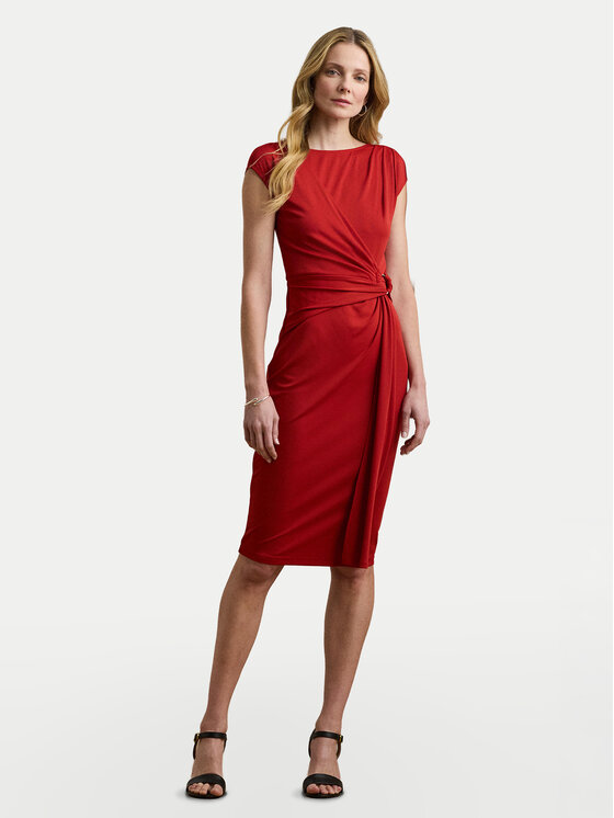 

Коктейльное платье облегающего кроя 200973601002 Lauren Ralph Lauren, красный